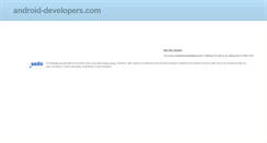 Desktop Screenshot of android-developers.com